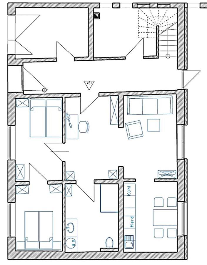 Stilvolle, Zentrale Ferienwohnung Bocksbruecke Mit Parkplatz Зальцведель Экстерьер фото